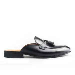 Casual Tassel Detail Slip On Mule