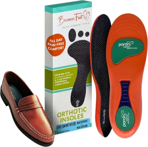CEO of Comfort! Insoles 200  Lbs Heavy Duty Max Cushion Designed by Business Feet® for All Shoes, All Arches Orthotics, Best Foot Pain Relief - XL/Large (Mens 11.5-14, Womens 12.5-15)