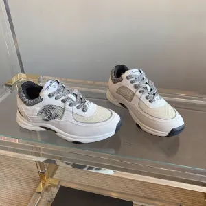 CHANEL White In Sneaker Flexible customer care Quick dispatch 145637 Suede