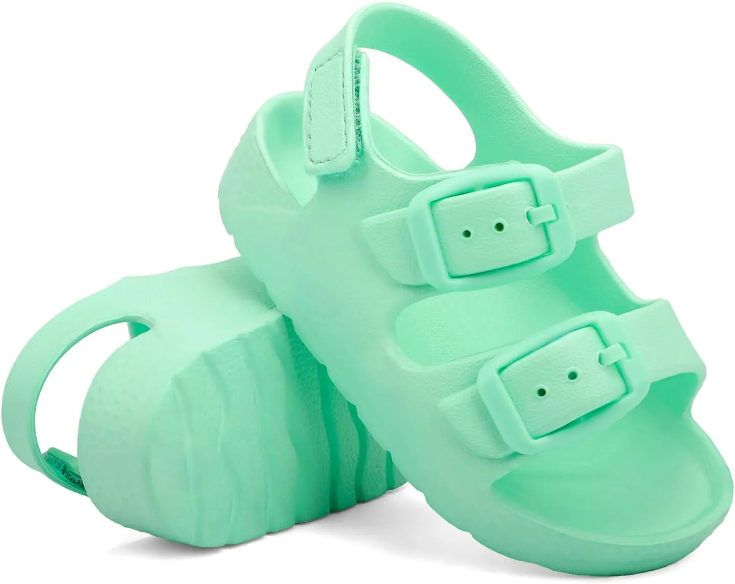 ChayChax Toddler Boys Girls Double Buckle Sandals Children's Adjustable Back Strap Water Sandal