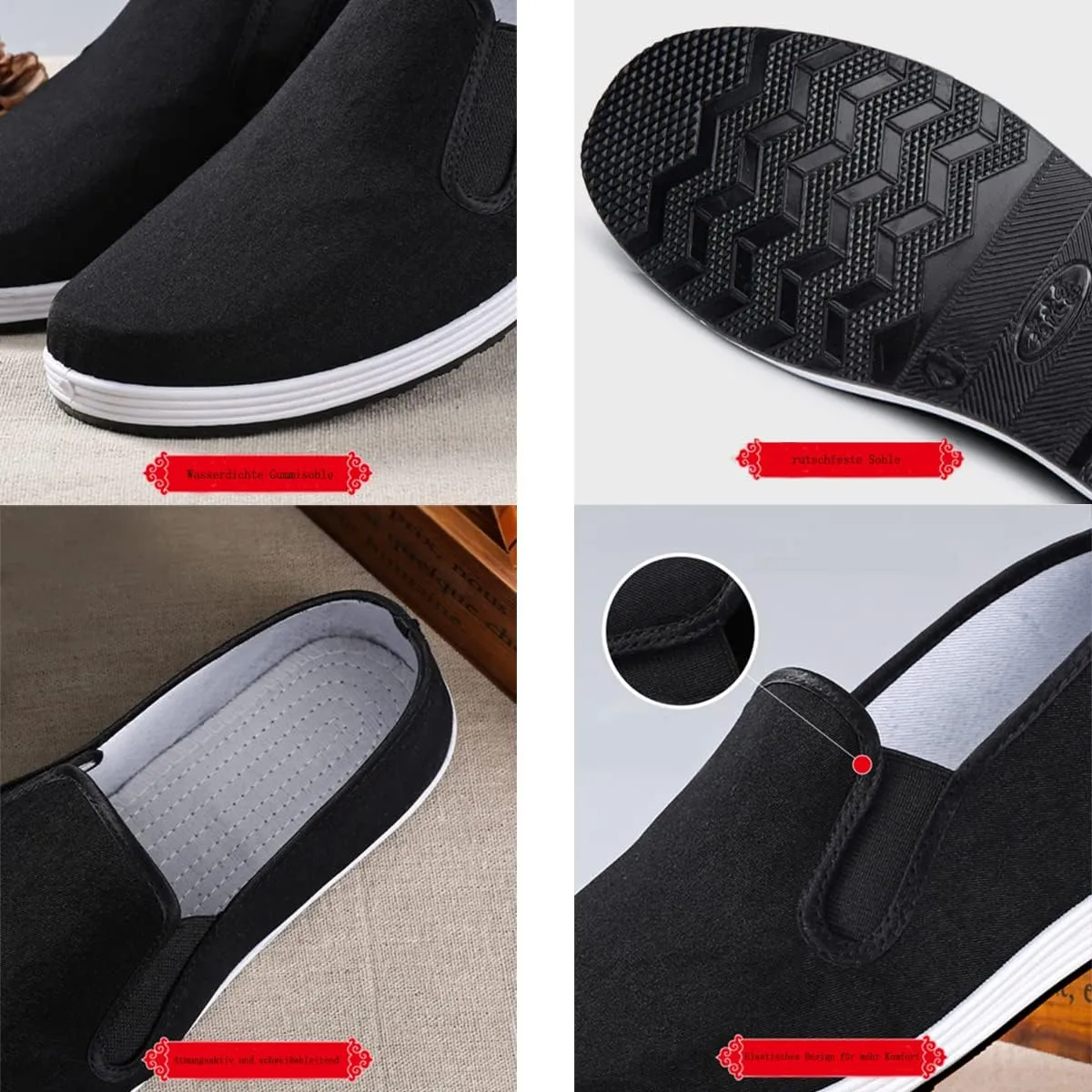 Chinese Traditional Martial Arts Shoes Cloth Kung Fu Shoes Tai Chi,Qi Gong,and Wing Chun