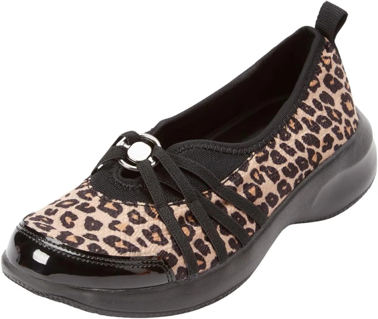 Comfortview Women's Wide Width The Greer Athletic Sneaker
