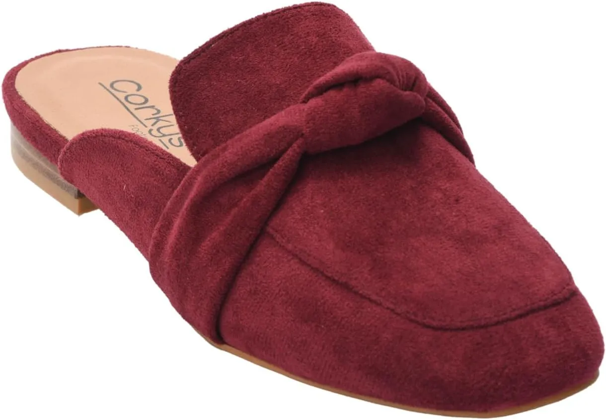 Corkys Footwear Women's Clingy Faux Suede Slip on Mule