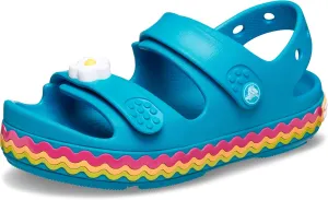 Crocs Kids Crocband Cruiser Sandal (Toddler), Marina, 10 US Unisex