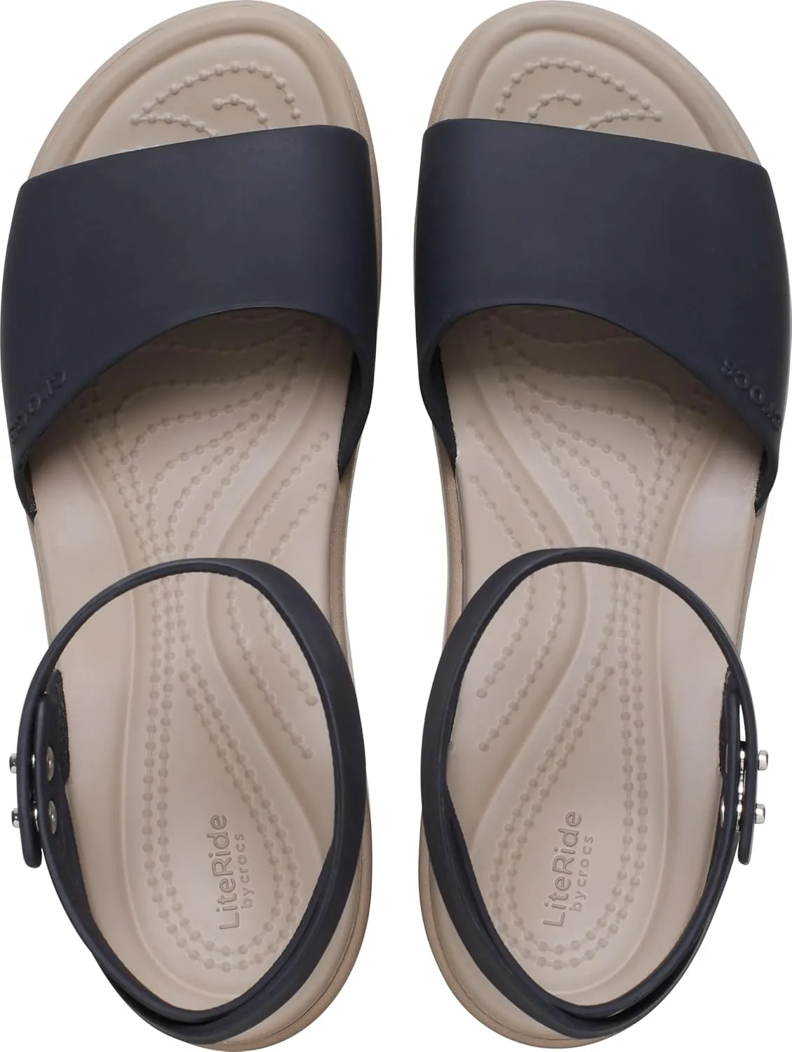 Crocs Women's Brooklyn Ankle Strap Wedges Sandal