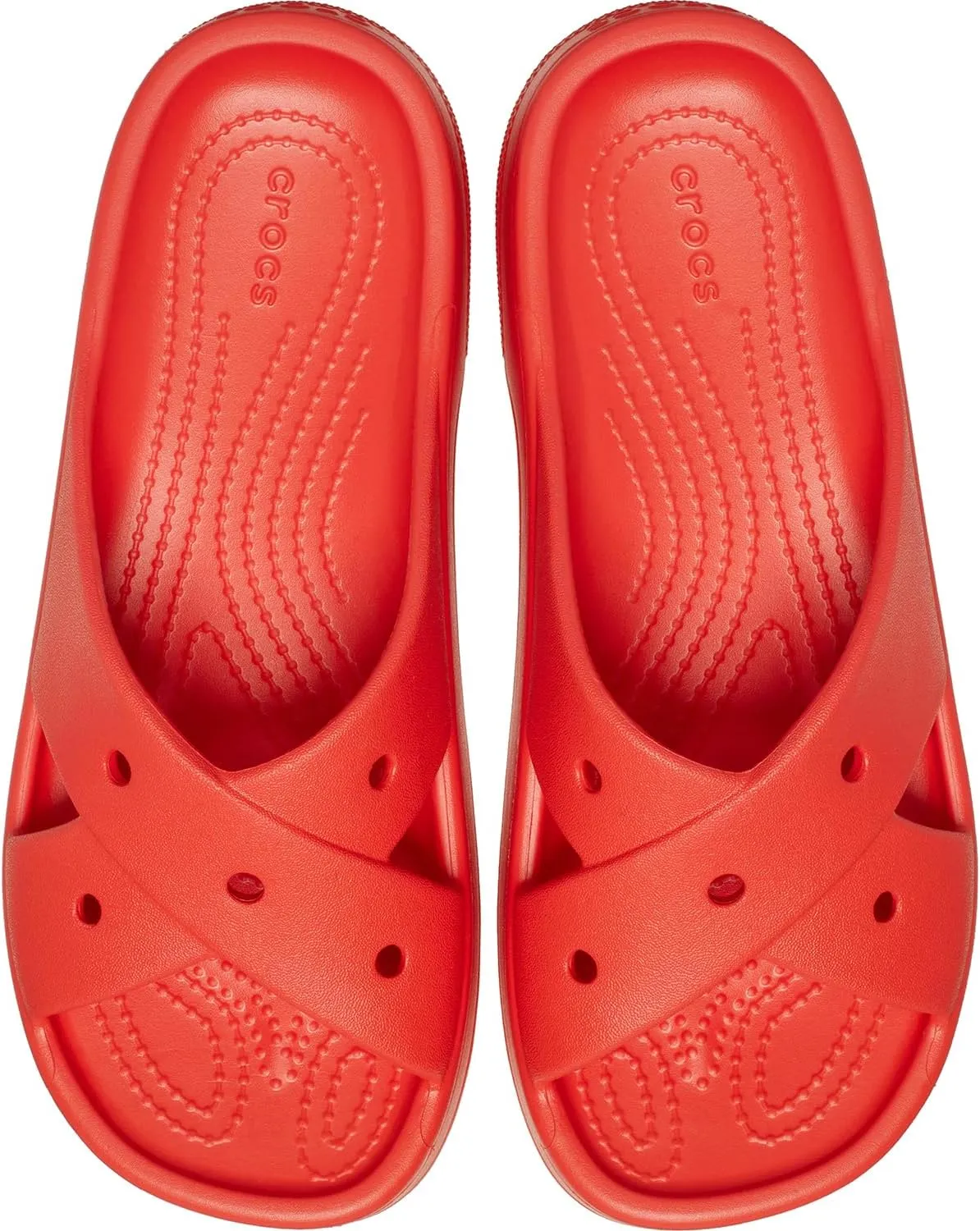 Crocs Women's Cross Strap Sandals