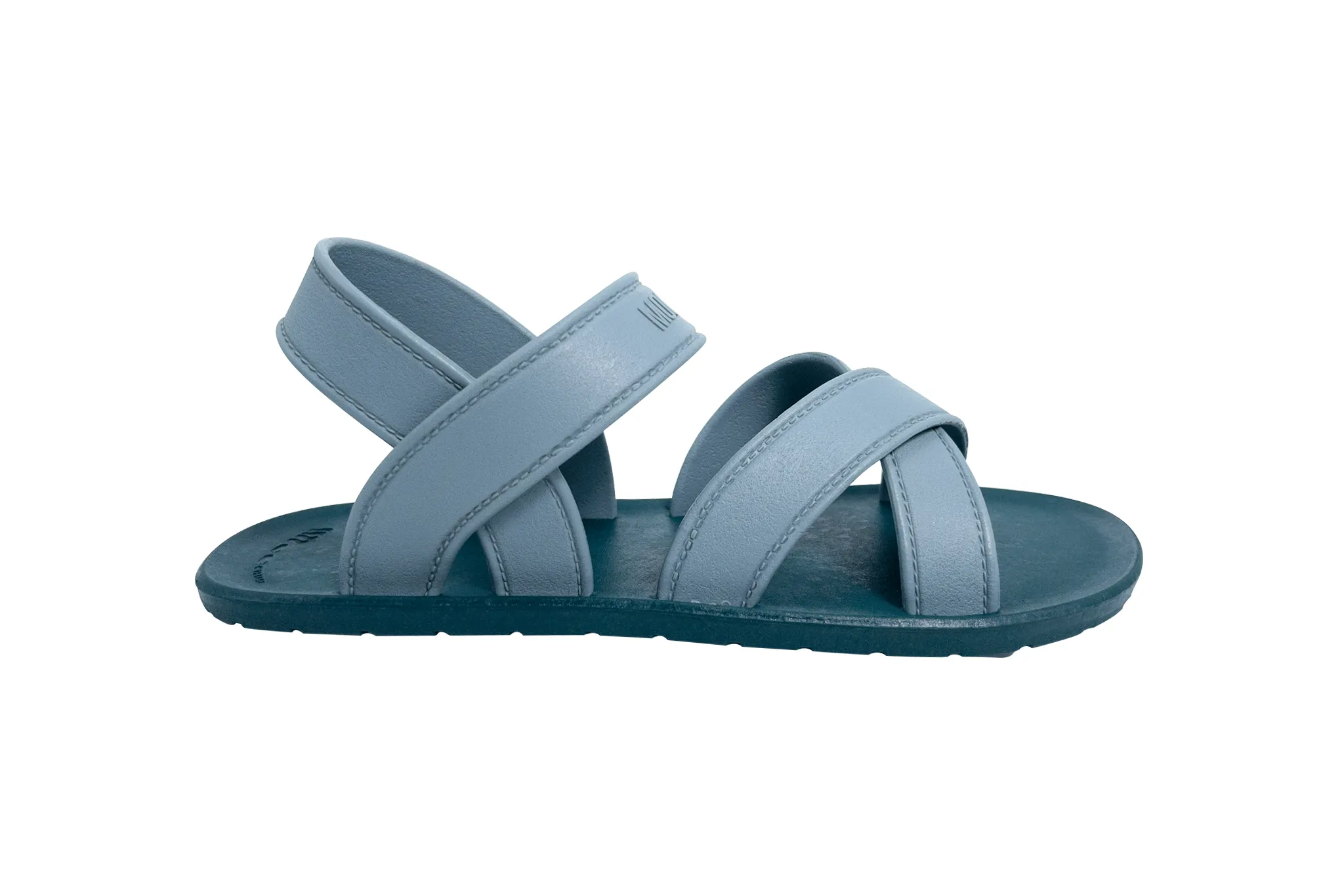 Cross Plus Green Sole Grey Strap