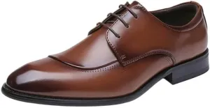 CSCDD Men's Business Leather Shoes Loafers Patent Leather Swallowtail Formal Shoes Suitable for Wedding Banquets and Daily Travel