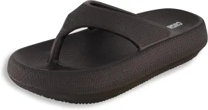CUSHIONAIRE Women's Fling recovery cloud pool slides sandal with  Comfort