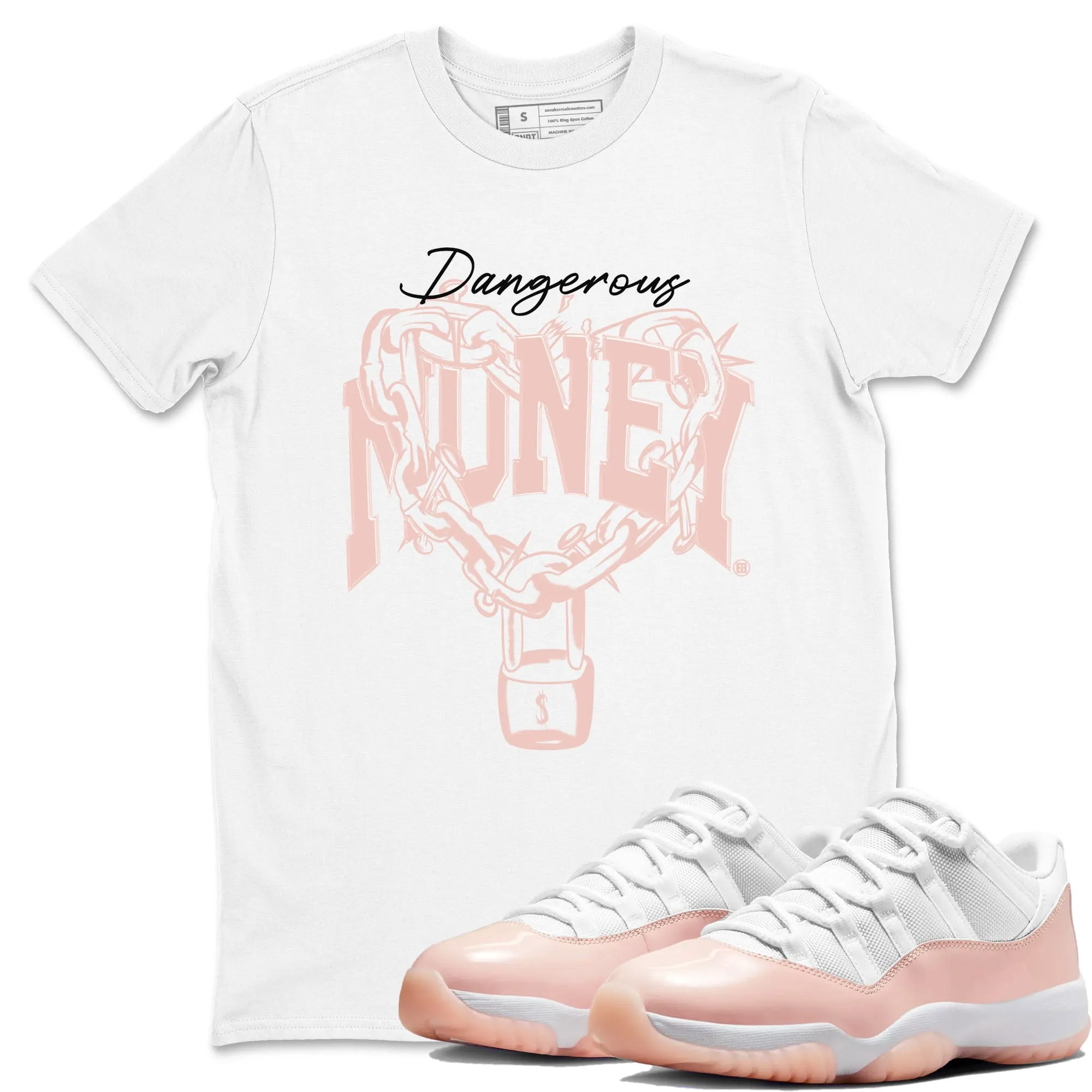 Dangerous Jordan Tees Legend SNRT - Air Pink Money Sneaker Big-ticket savings Global express 11