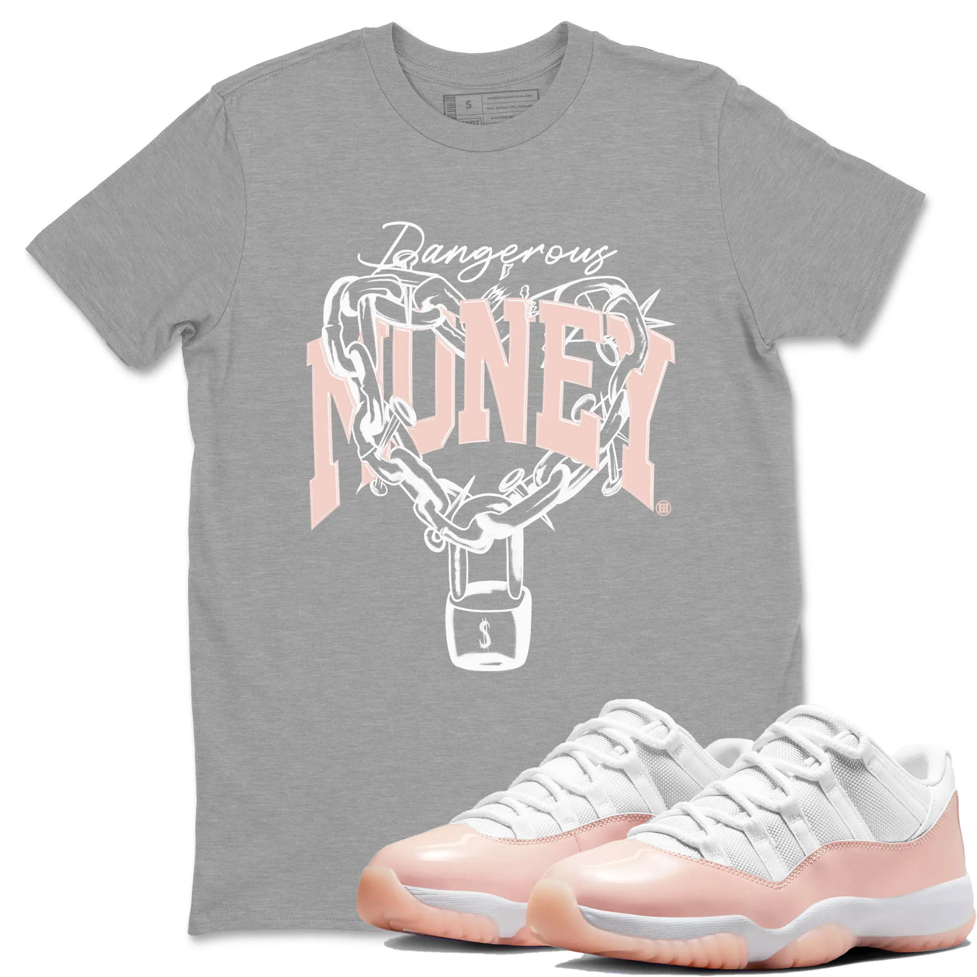 Dangerous Jordan Tees Legend SNRT - Air Pink Money Sneaker Big-ticket savings Global express 11