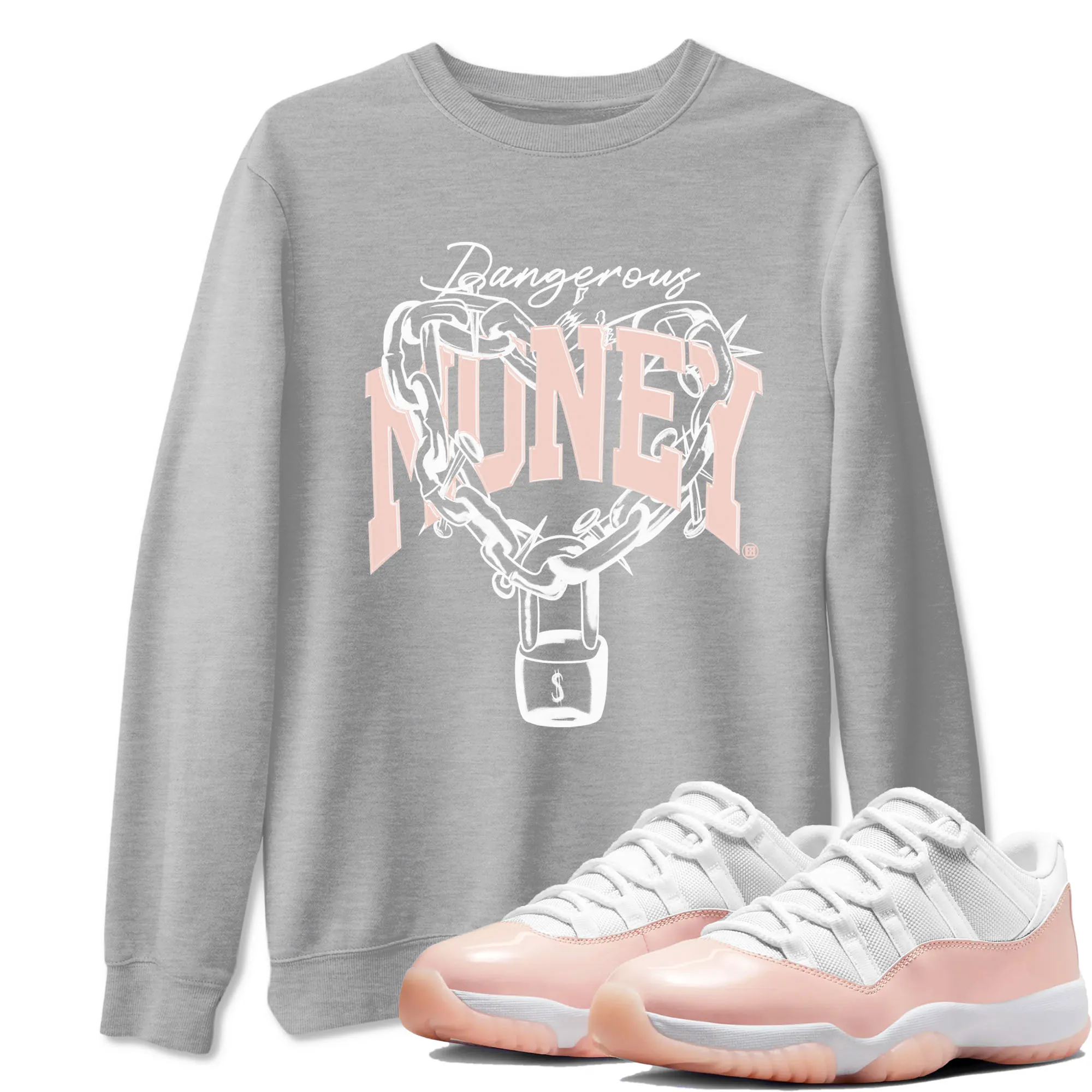 Dangerous Jordan Tees Legend SNRT - Air Pink Money Sneaker Big-ticket savings Global express 11