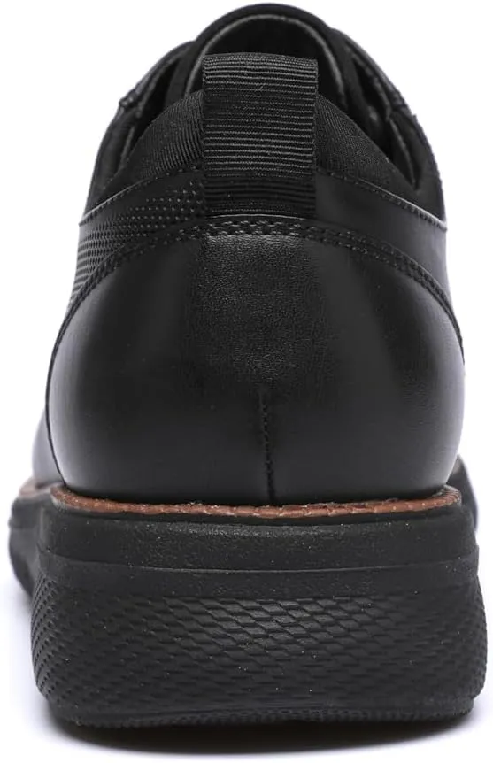 DECARSDZ Mens Classic Casual Dress Formal Oxford Lace Up Wedding Shoes