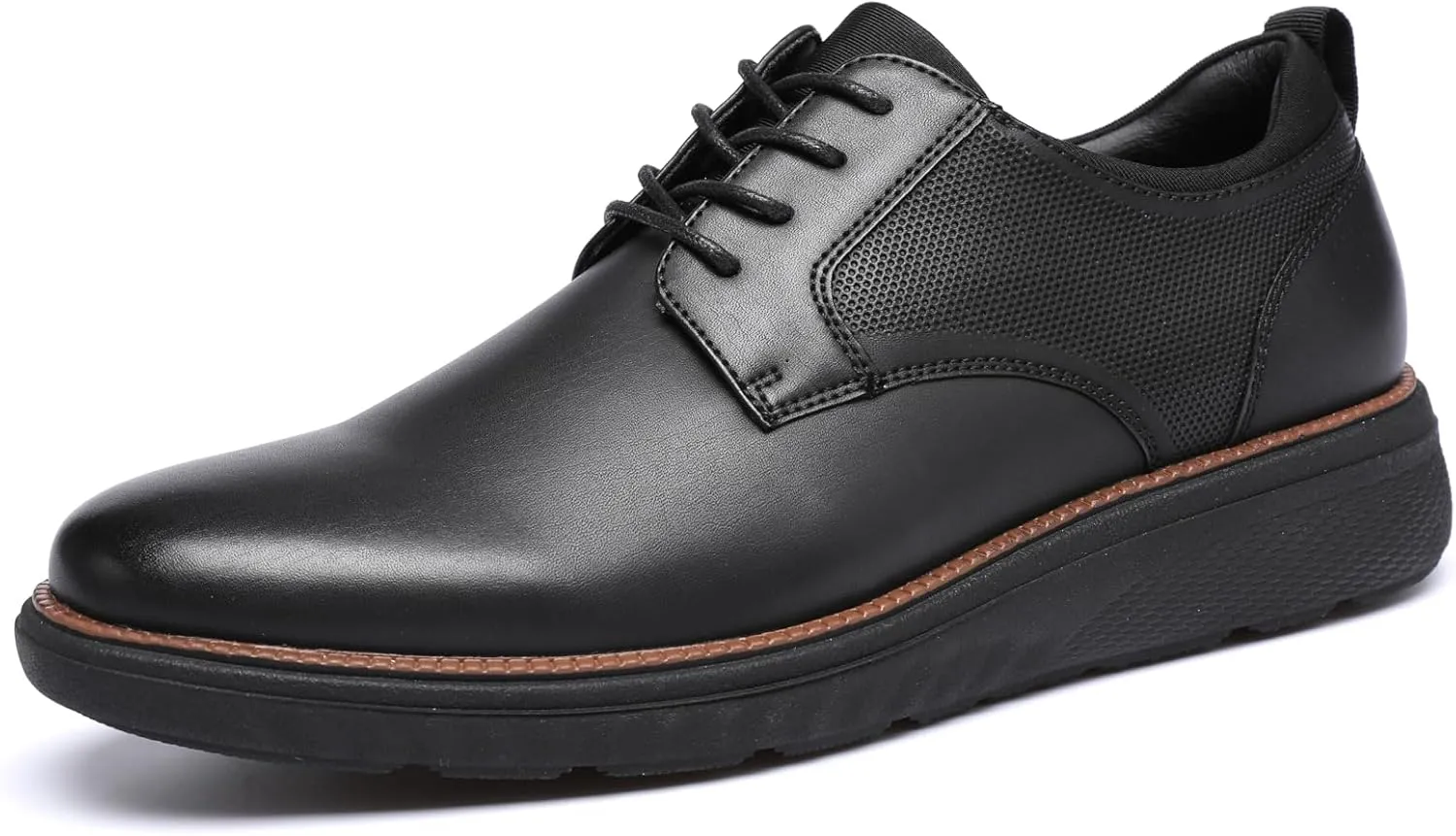 DECARSDZ Mens Classic Casual Dress Formal Oxford Lace Up Wedding Shoes