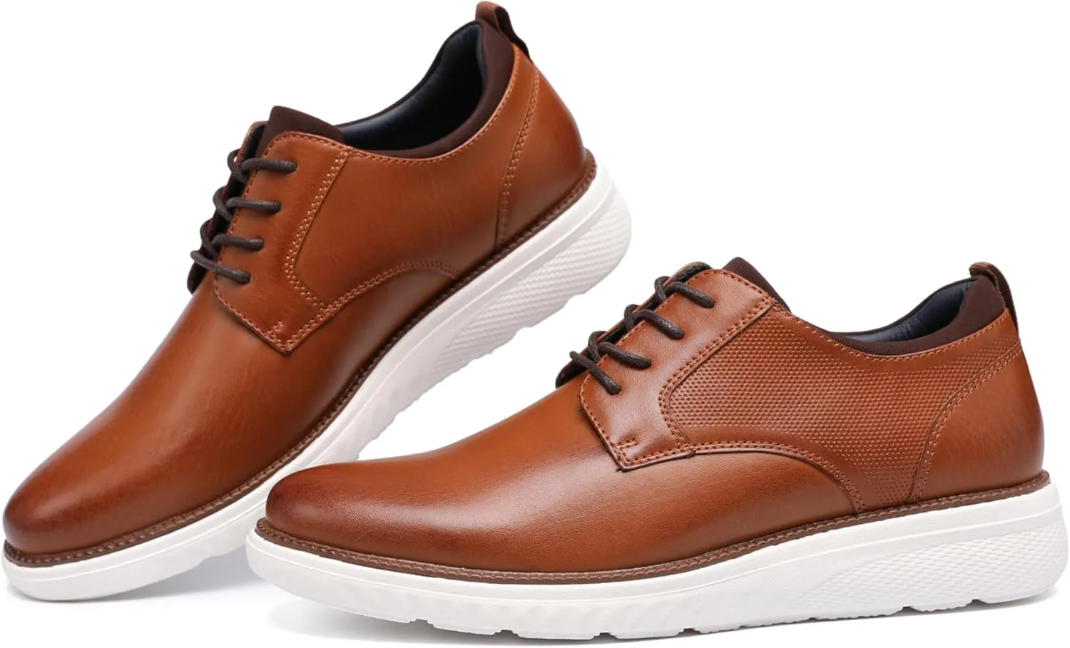 DECARSDZ Mens Classic Casual Dress Formal Oxford Lace Up Wedding Shoes