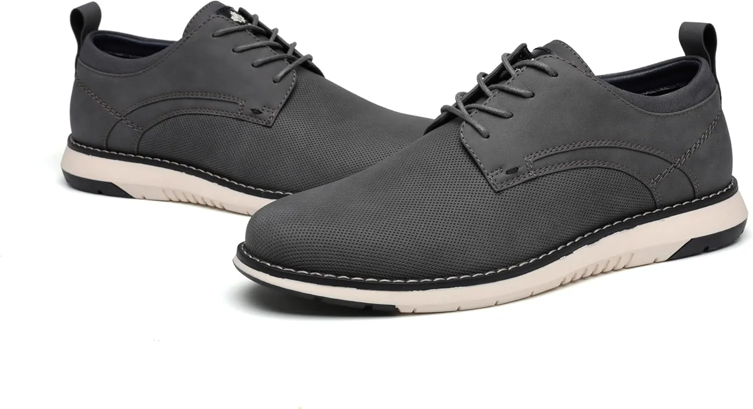 DECARSDZ Mens Dress Shoes Casual Oxford Shoes Business Formal Derby Sneakers Walking Shoe