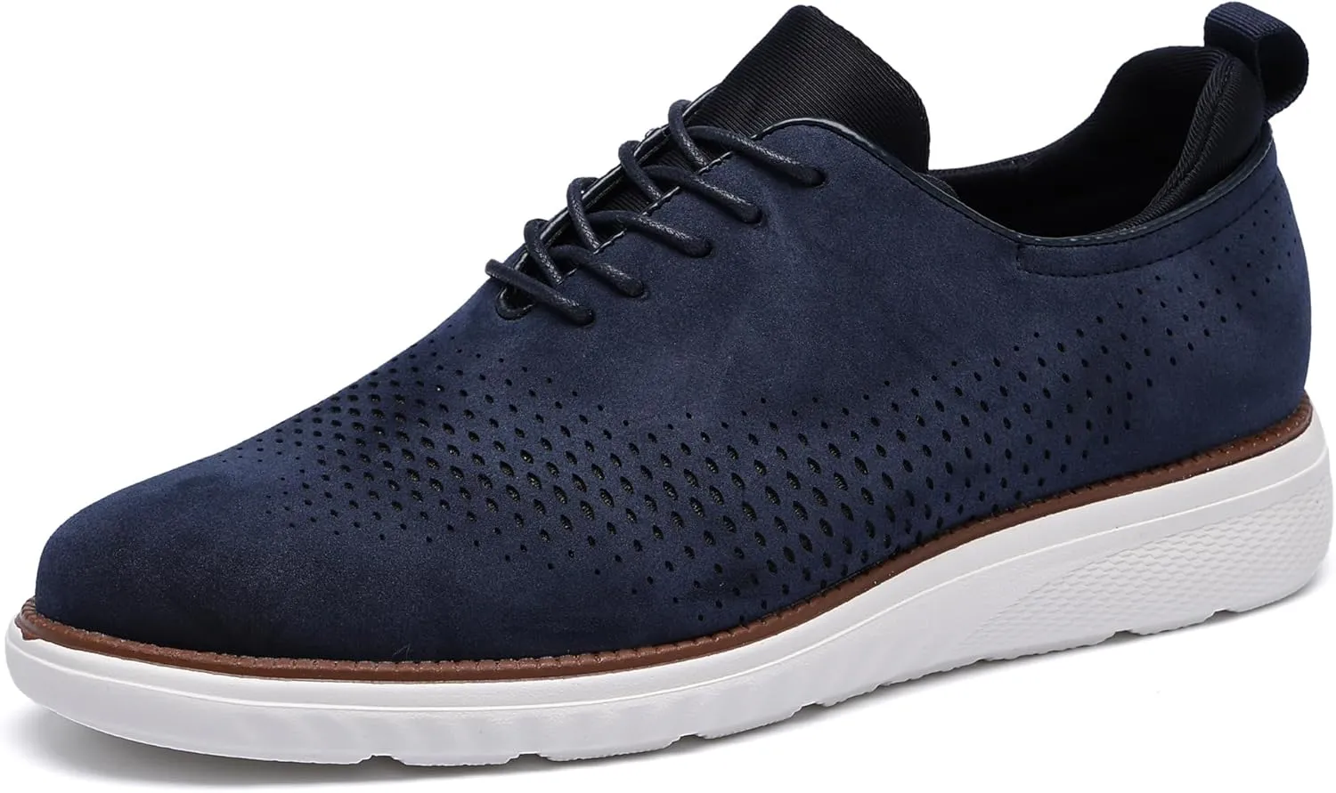 DECARSDZ Men's Fashion Casual Dress Shoe Wingtip Oxfords Shoes