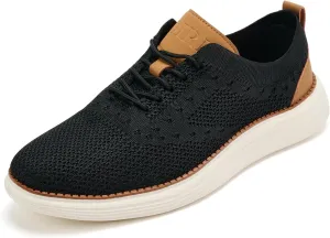 Dirk Men's Fashion Dress Sneakers Oxfords Walking Work Athletic Shoes Lightweight and Breathable for Business Casual