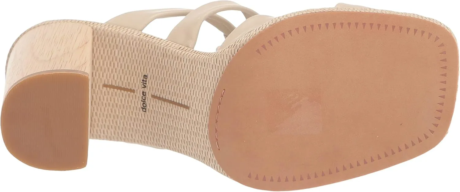Dolce Vita Womens Sandal Square Toe Ankle Strap