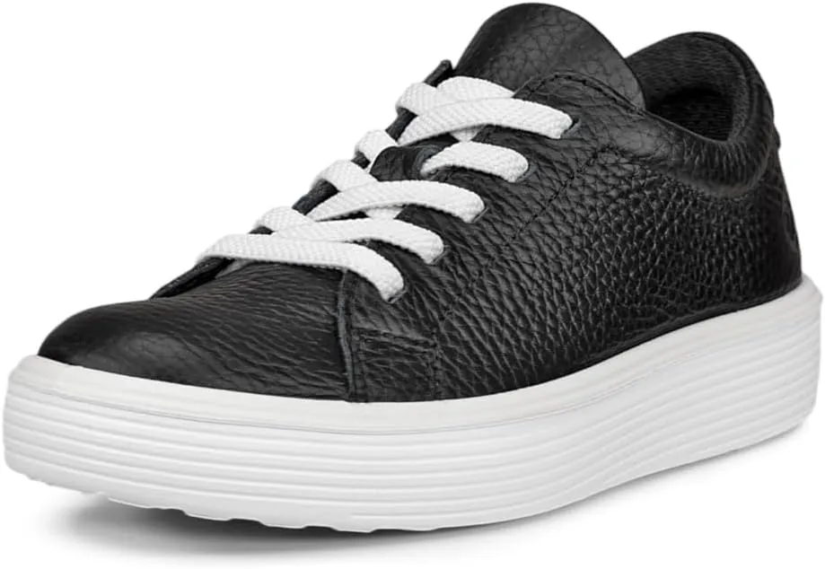 ECCO Soft 60 Sneaker, Black, US 10.5-11 Unisex Little Kid