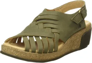 El Naturalista Women's Ankle Strap Heeled Sandal