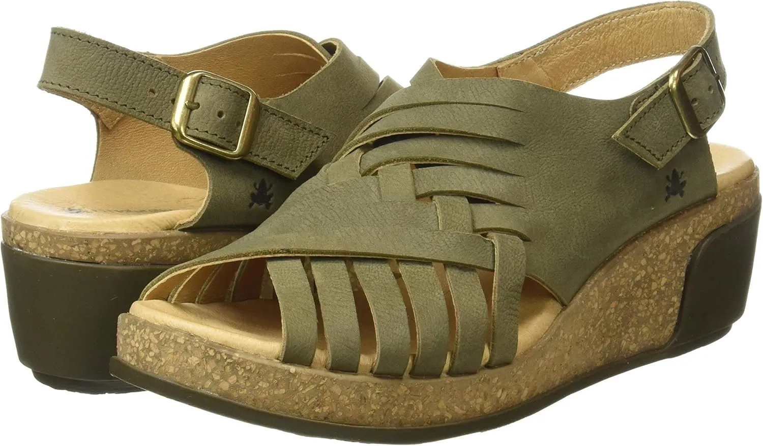 El Naturalista Women's Ankle Strap Heeled Sandal