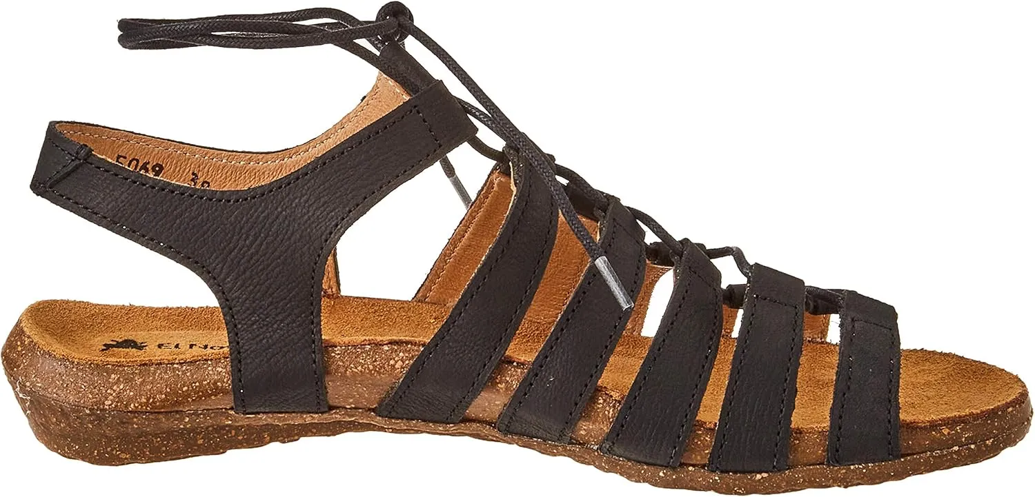 El Naturalista Women's Ankle-Strap Sandal