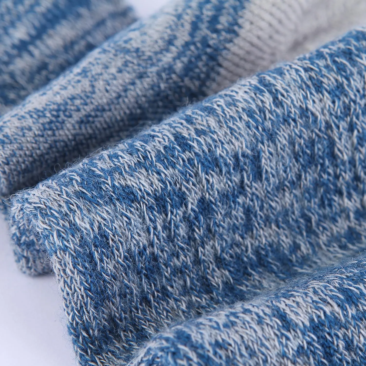 EnerWear 4 Pack Women's Merino Wool Outdoor Hiking Trail Crew Sock