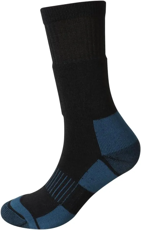 EnerWear Unisex 4/6P Pack Merino Wool Outdoor Hiking Trail Crew Sock