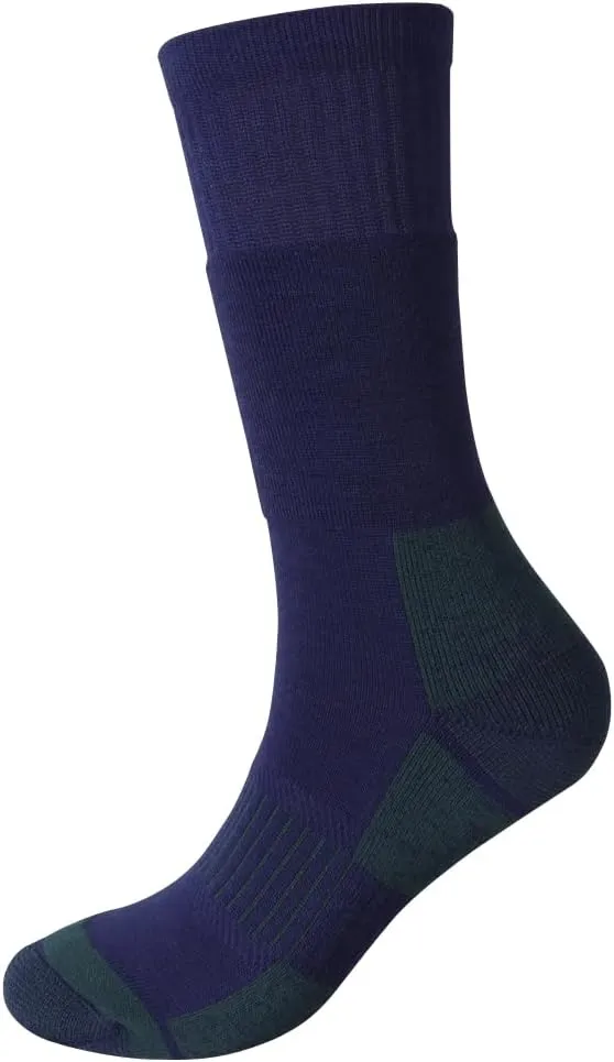 EnerWear Unisex 4/6P Pack Merino Wool Outdoor Hiking Trail Crew Sock