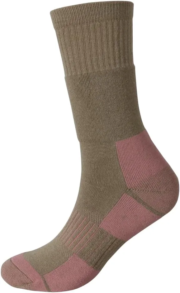 EnerWear Unisex 4/6P Pack Merino Wool Outdoor Hiking Trail Crew Sock