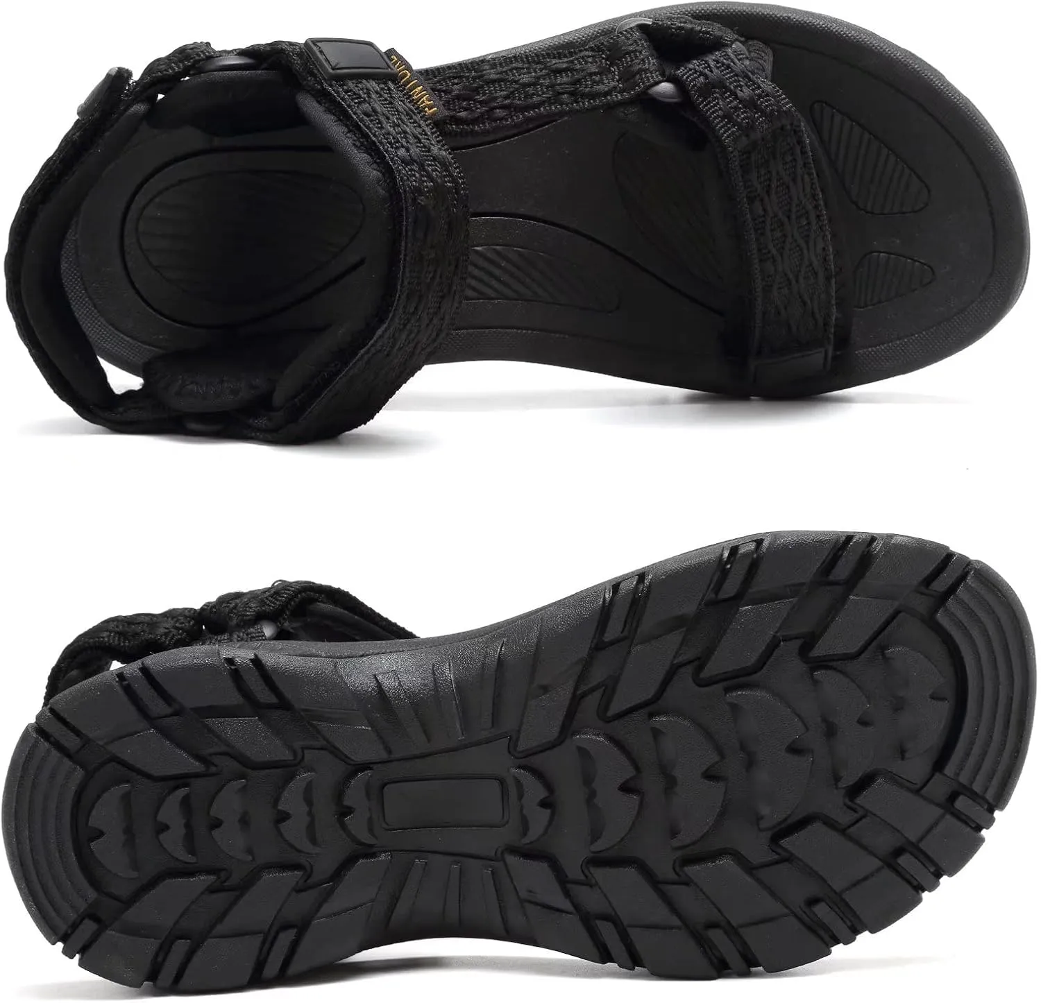 EQUICK Sport Sandals for Women, Open Toe Strap Sandal Anti-skidding Outdoor Water Sandals Comfortable Athletic Sandals for Beach