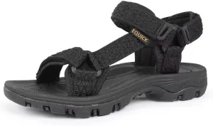 EQUICK Sport Sandals for Women, Open Toe Strap Sandal Anti-skidding Outdoor Water Sandals Comfortable Athletic Sandals for Beach