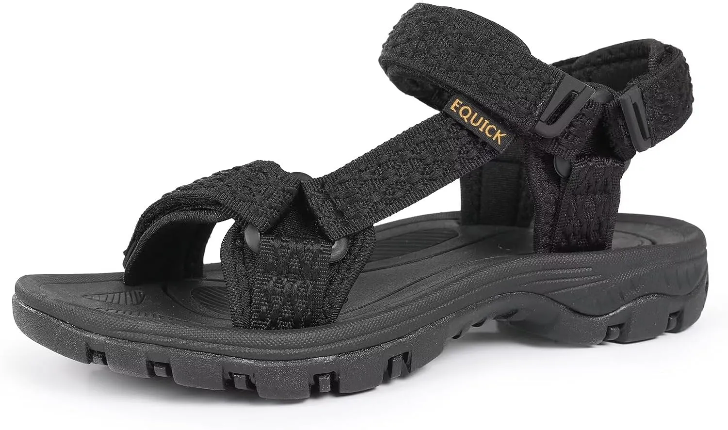 EQUICK Sport Sandals for Women, Open Toe Strap Sandal Anti-skidding Outdoor Water Sandals Comfortable Athletic Sandals for Beach