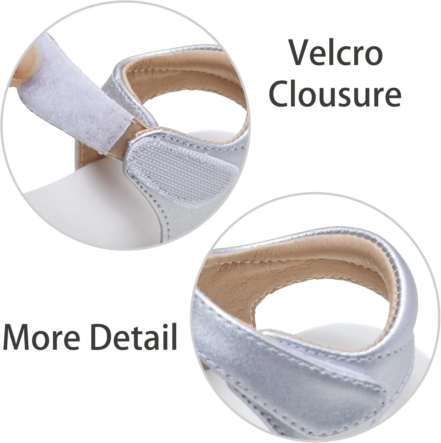 ESTINE Toddler Girls Sandals-Water Friendly Walking Casual Summer Outfit Dress Shoes