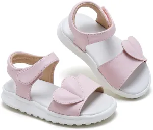 ESTINE Toddler Girls Sandals-Water Friendly Walking Casual Summer Outfit Dress Shoes