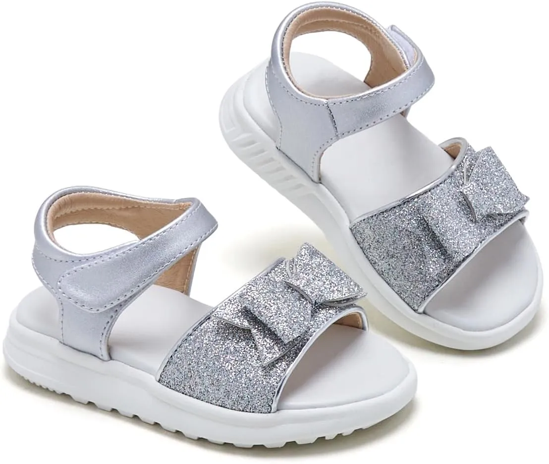 ESTINE Toddler Girls Sandals-Water Friendly Walking Casual Summer Outfit Dress Shoes