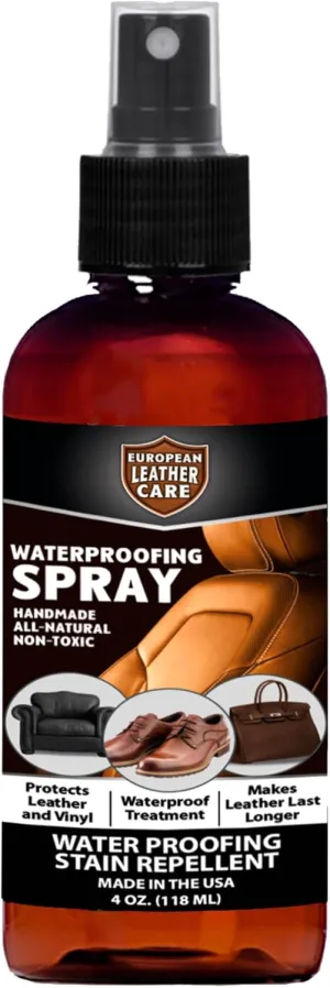 European Leather Care Waterproofing Shoe Spray