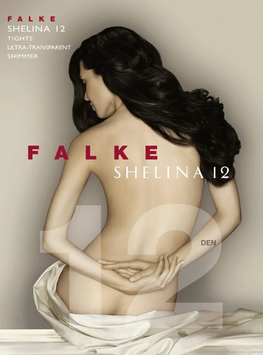 FALKE Women's Shelina 12 Denier Tights, Glossy, Ultra-Sheer, 1 Pair