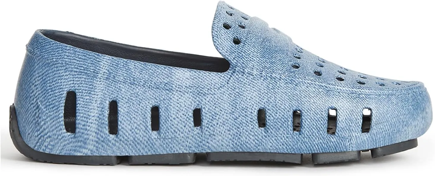 Floafers Unisex-Child Prodigy Driver Print (Toddler/Little Big Kid) Loafer
