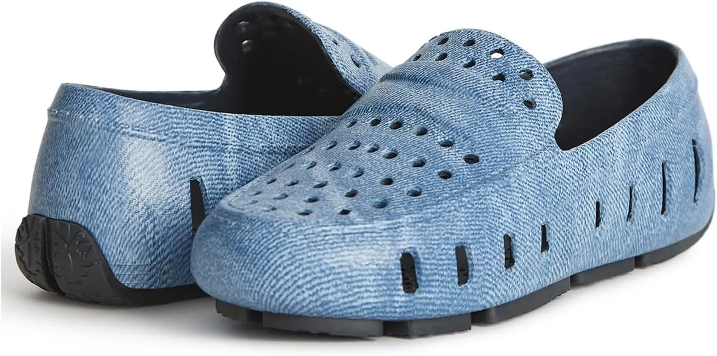 Floafers Unisex-Child Prodigy Driver Print (Toddler/Little Big Kid) Loafer