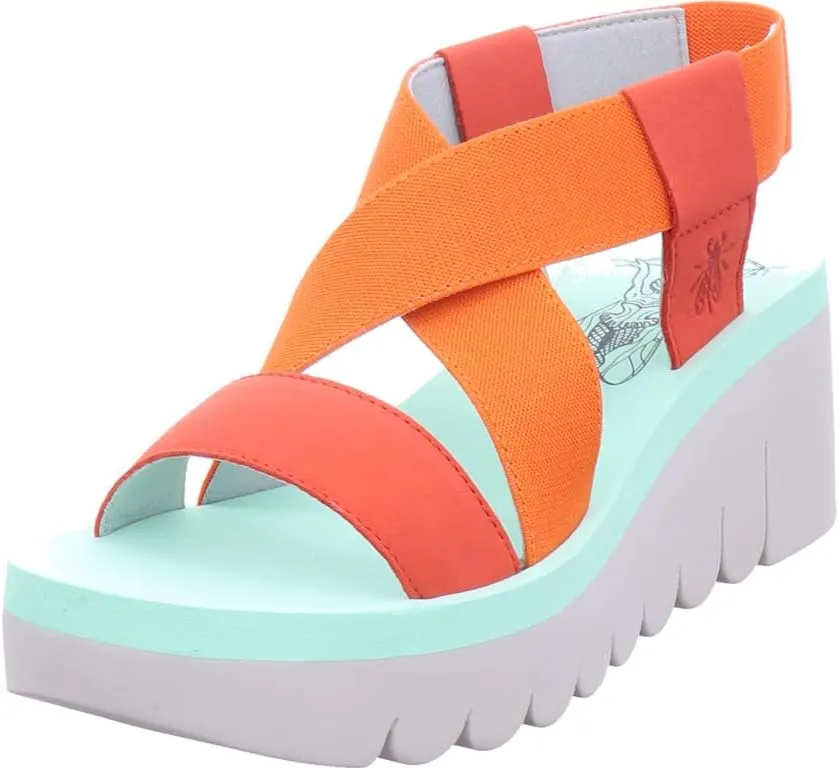 FLY London Women's Ankle-Strap Sandal, 35,36,37,38,39,40,41,42 M Womens Adult