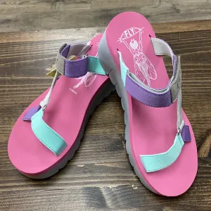 Fly London YAKA037Fly Multi ColourStrap Sandal
