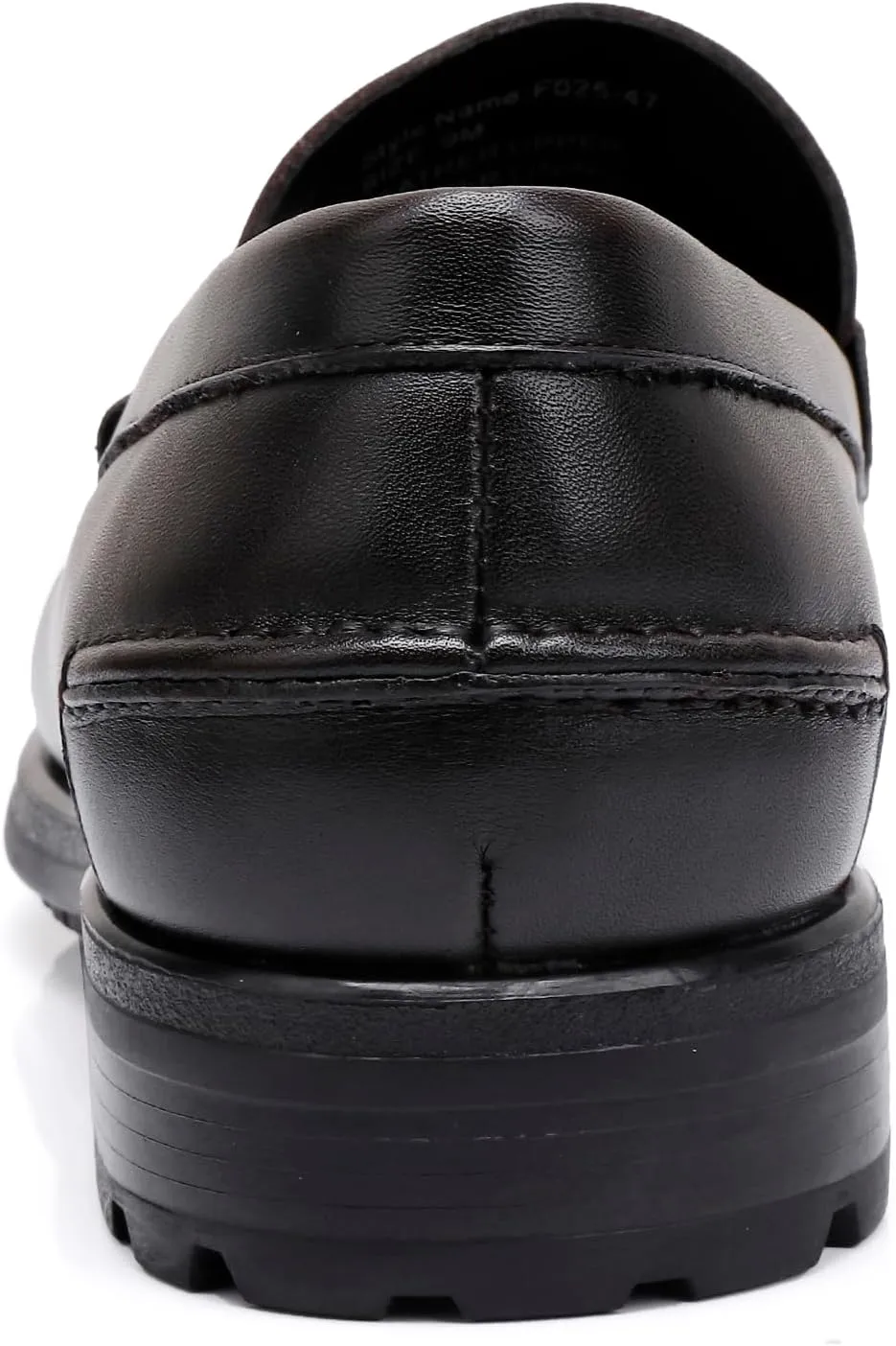 Formal Dress Shoes for Men, Premium Buckle Moc-Toe Business Shoes Casual Slip-on Penny Loafer