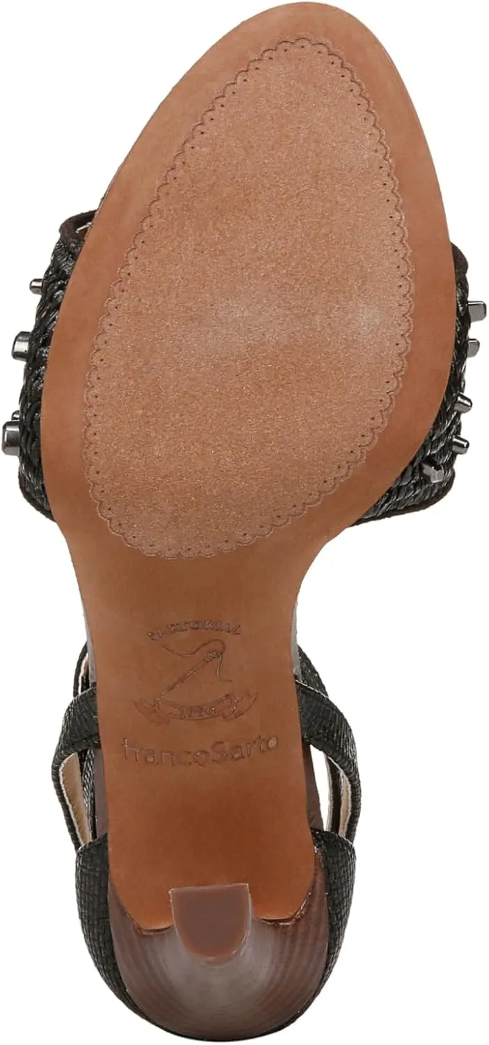 Franco Sarto Women's Eleanor Ankle Strap High Heel Sandal Heeled