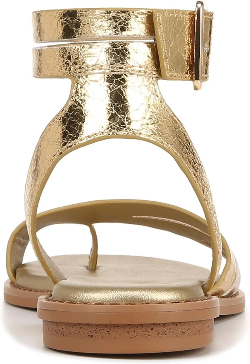Franco Sarto Women's Greene Ankle Strap Flat Sandals