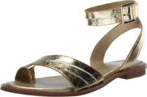 Franco Sarto Women's Greene Ankle Strap Flat Sandals