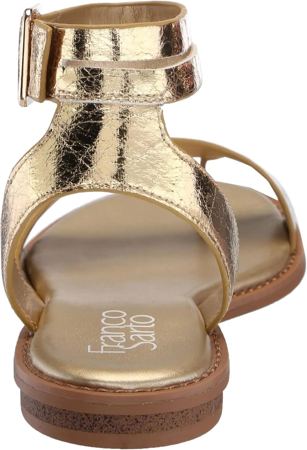Franco Sarto Women's Greene Ankle Strap Flat Sandals