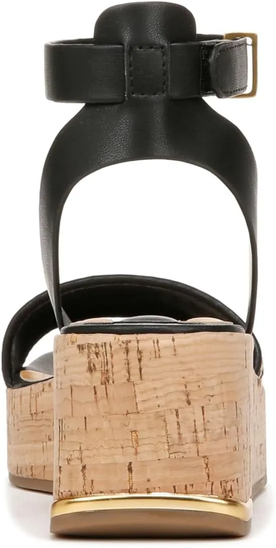 Franco Sarto Women's Terry Platform Cork Wedge Sandal
