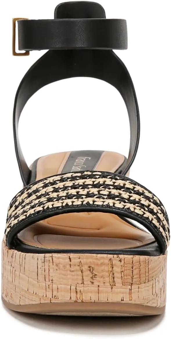 Franco Sarto Women's Terry Platform Cork Wedge Sandal